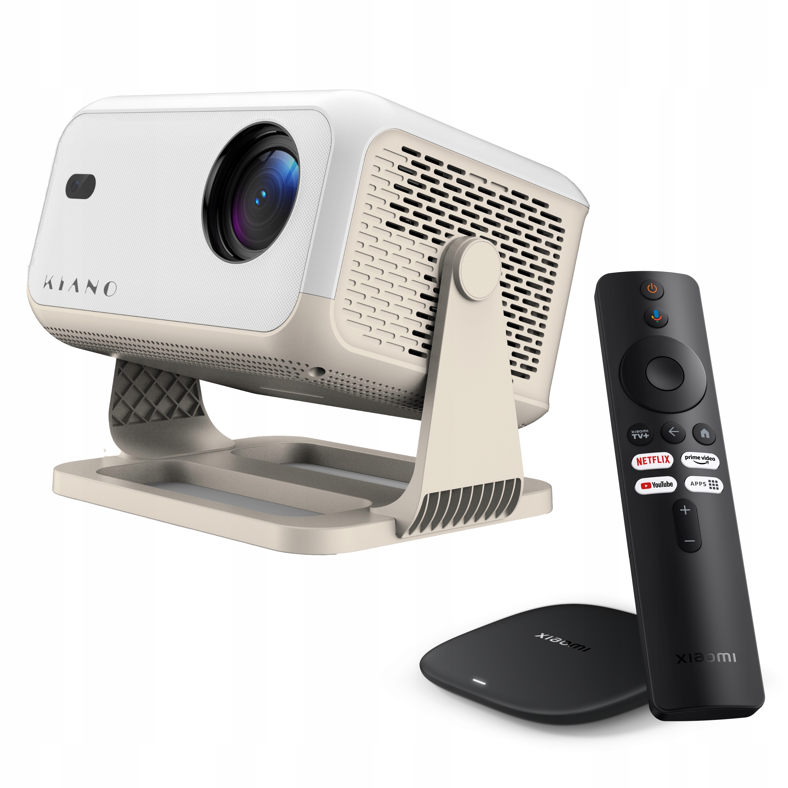 Projektor Kiano KVC01 WiFi Android 11 Full Hd 4K Xiaomi Tv Box S (3 Gen)