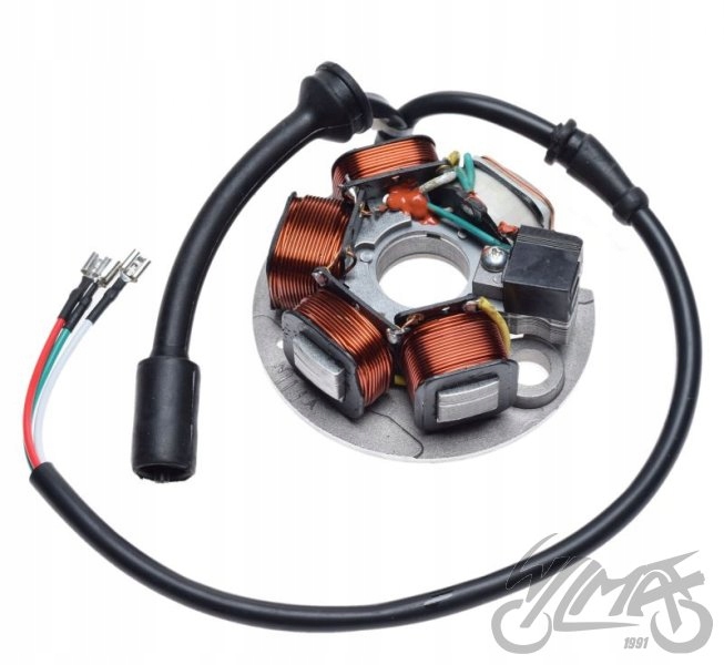 Stator iskrownik 5 cewek do Piaggio Ape 50 Vespa PK 50