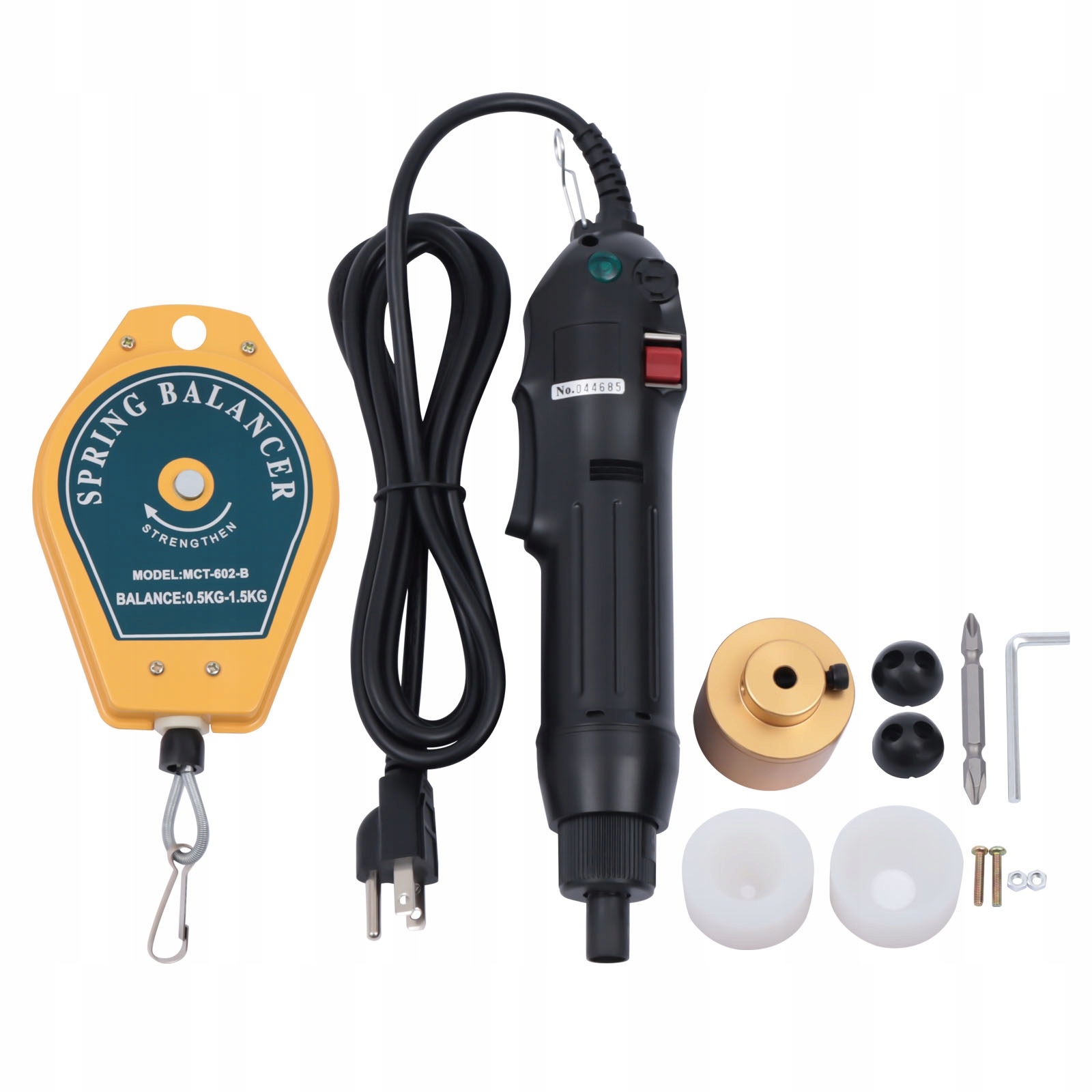 80W Czarny elektryczny zakręcarka do butelek