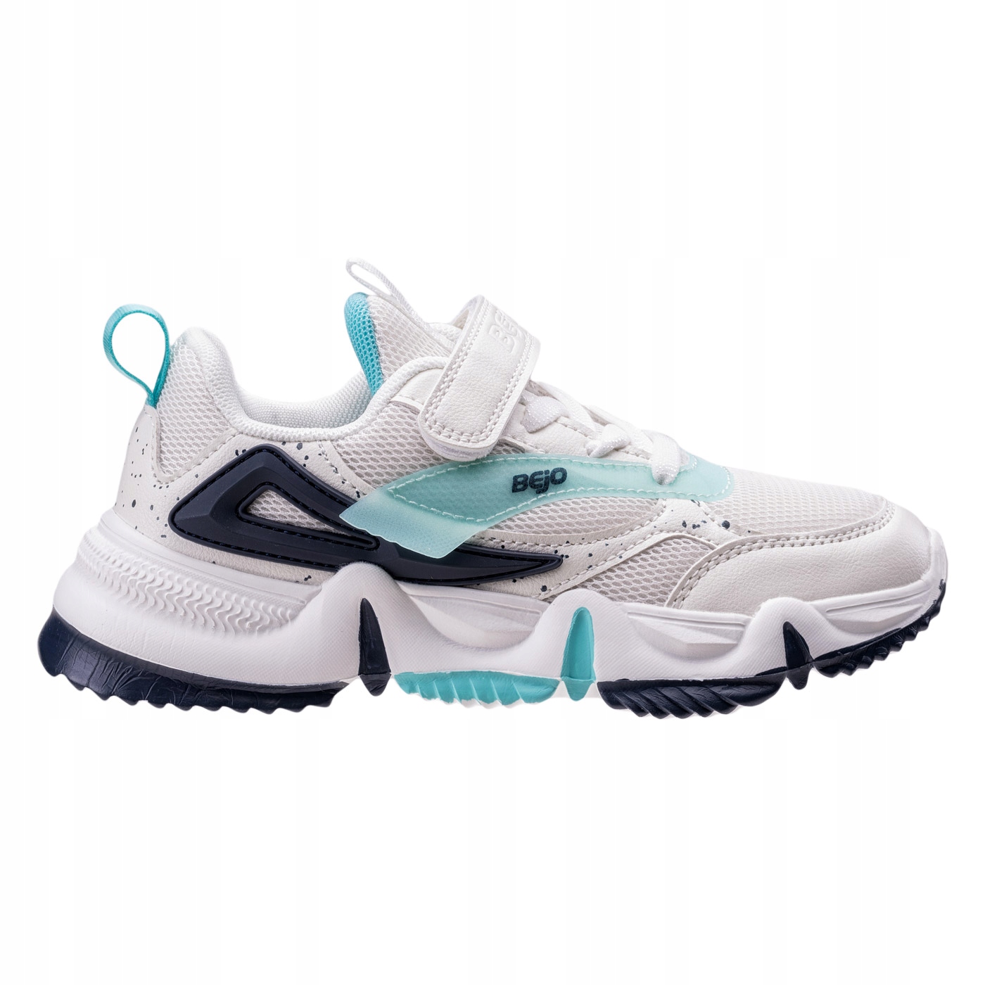 Bejo Dziecięce Sneakersy Maggie Jr Białe Elastyczne Gumki Rozmiar 28