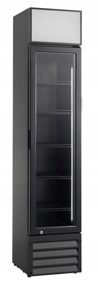 SZAFA CHŁODNICZA PRZESZKLONA 160L