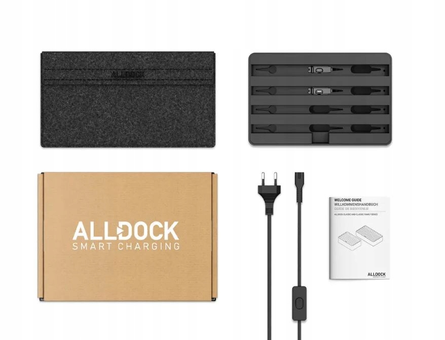 ALLDock Uniwersalna multiładowarka CLASSIC Black 10949 MagSafe rozbudowany! Marka All-Dock