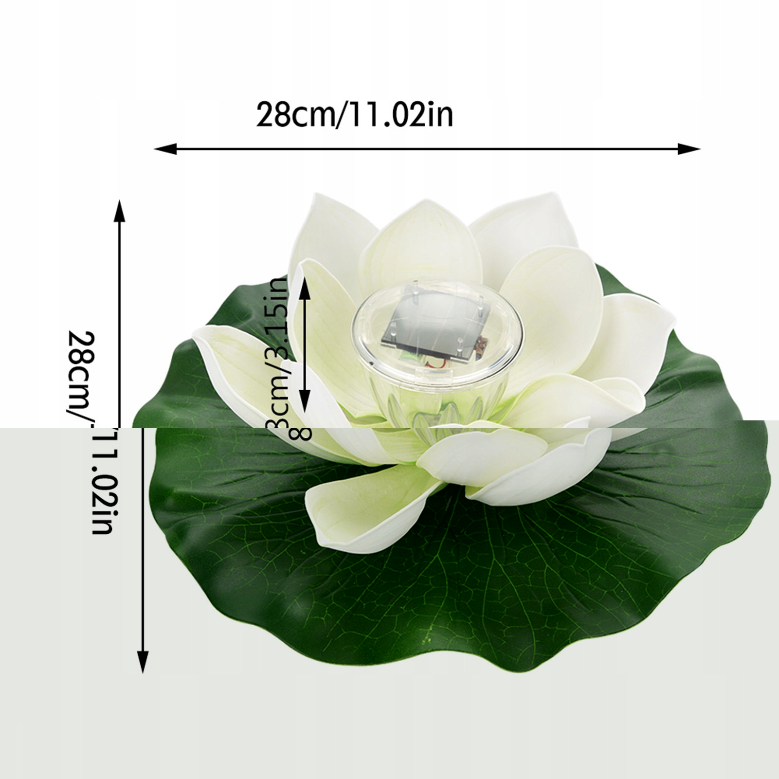 LAMPA SOLARNA PŁYWAJĄCA RGB LED DO OCZKA WODNEGO Kod producenta 4683962