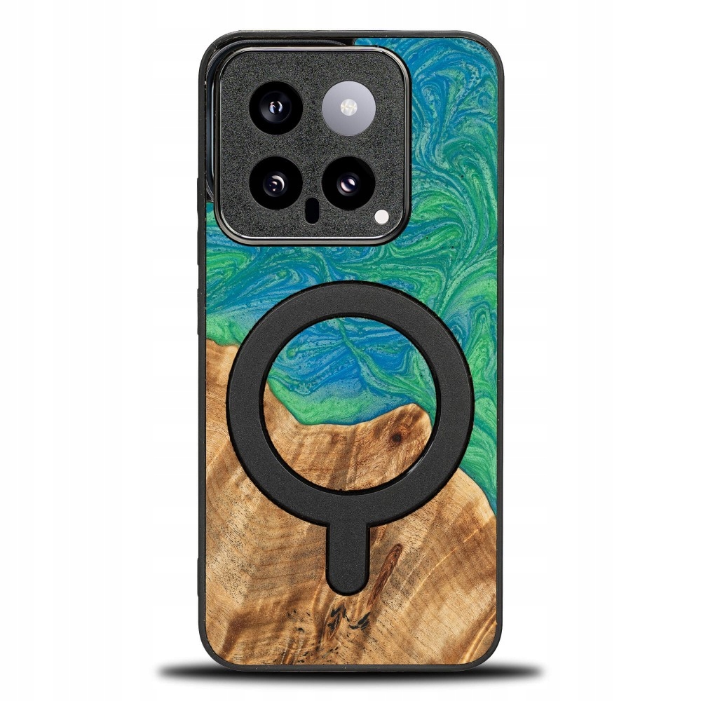 Pouzdro Bewood Unikátní pro Xiaomi 14 Pro Neony Tokyo s MagSafe