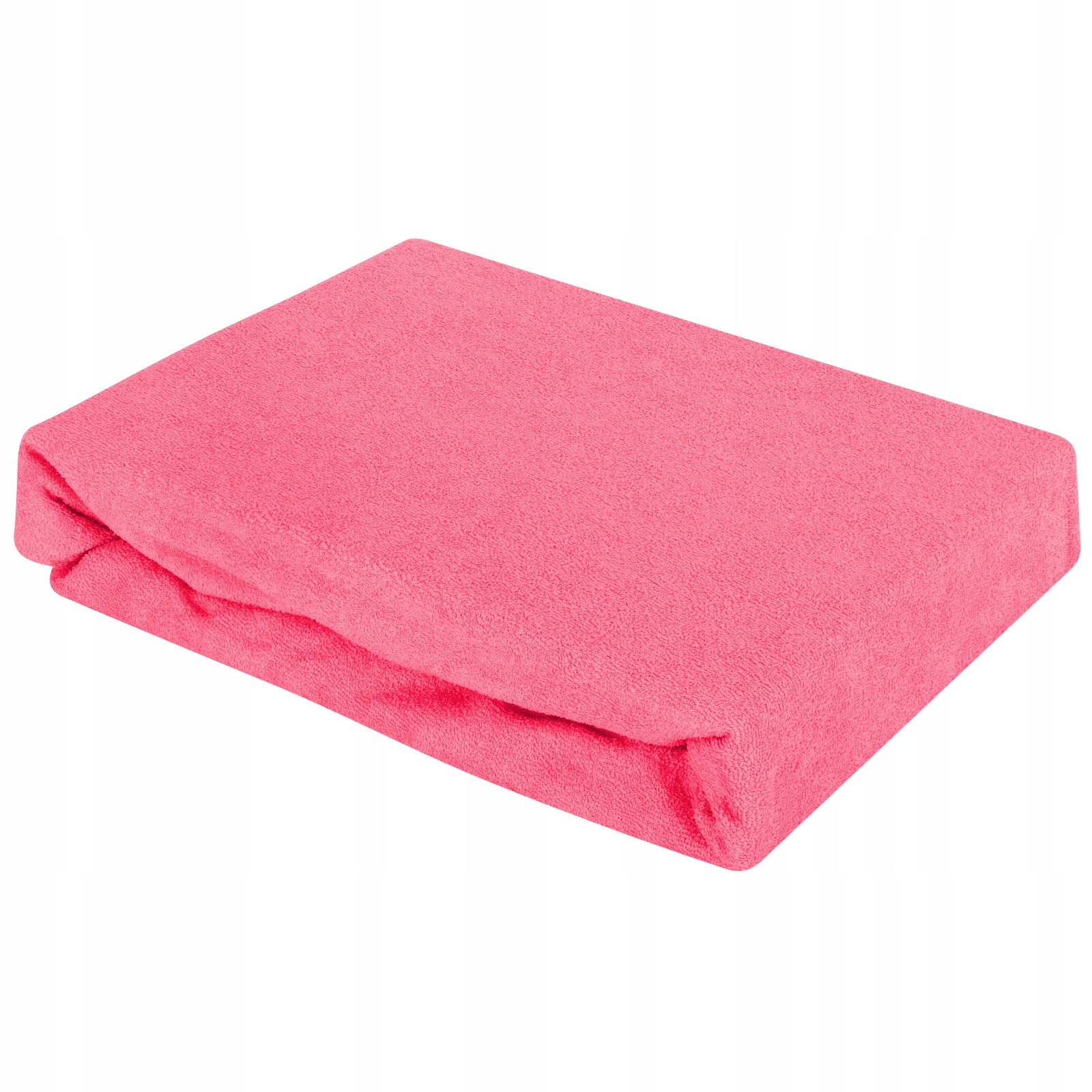 PRZEŚCIERADŁO Z GUMKĄ FROTTE 70 x 190 cm RÓŻOWE