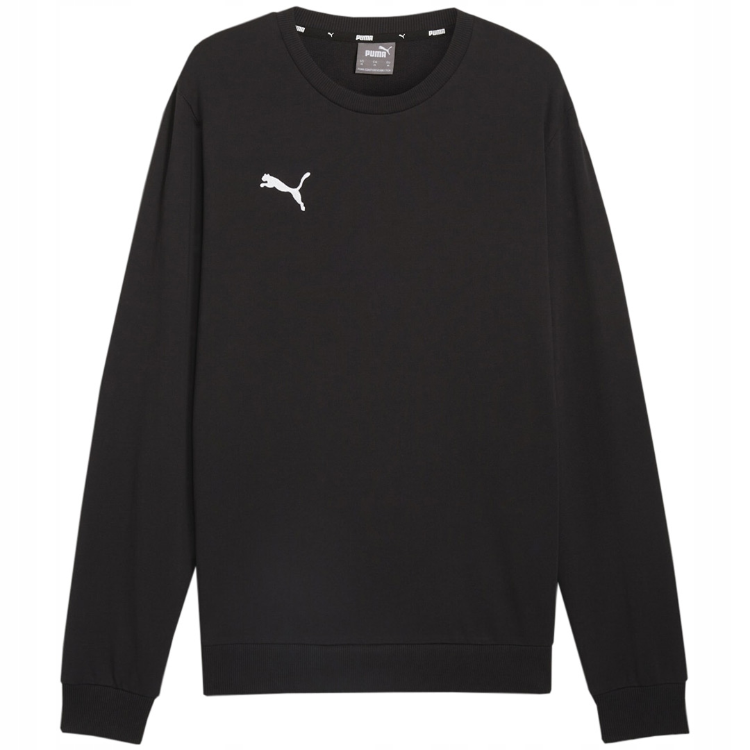 Pánská mikina Puma Team Goal Casuals Crew Neck Sweat černá S