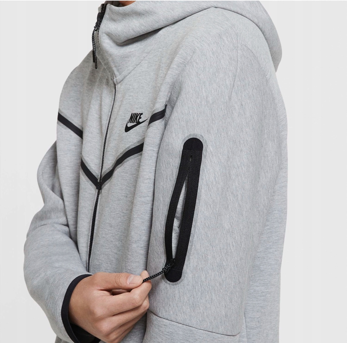 Bluza Rozpinana z kapturem Nike Tech Fleece Full Zip Hoodie CU4489-063 XXL Model Tech Fleece