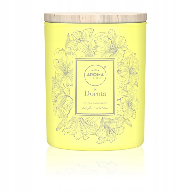 DOROTA SZELĄGOWSKA ŚWIECZKA ŚWIECA BAZYLIA WERBENA
