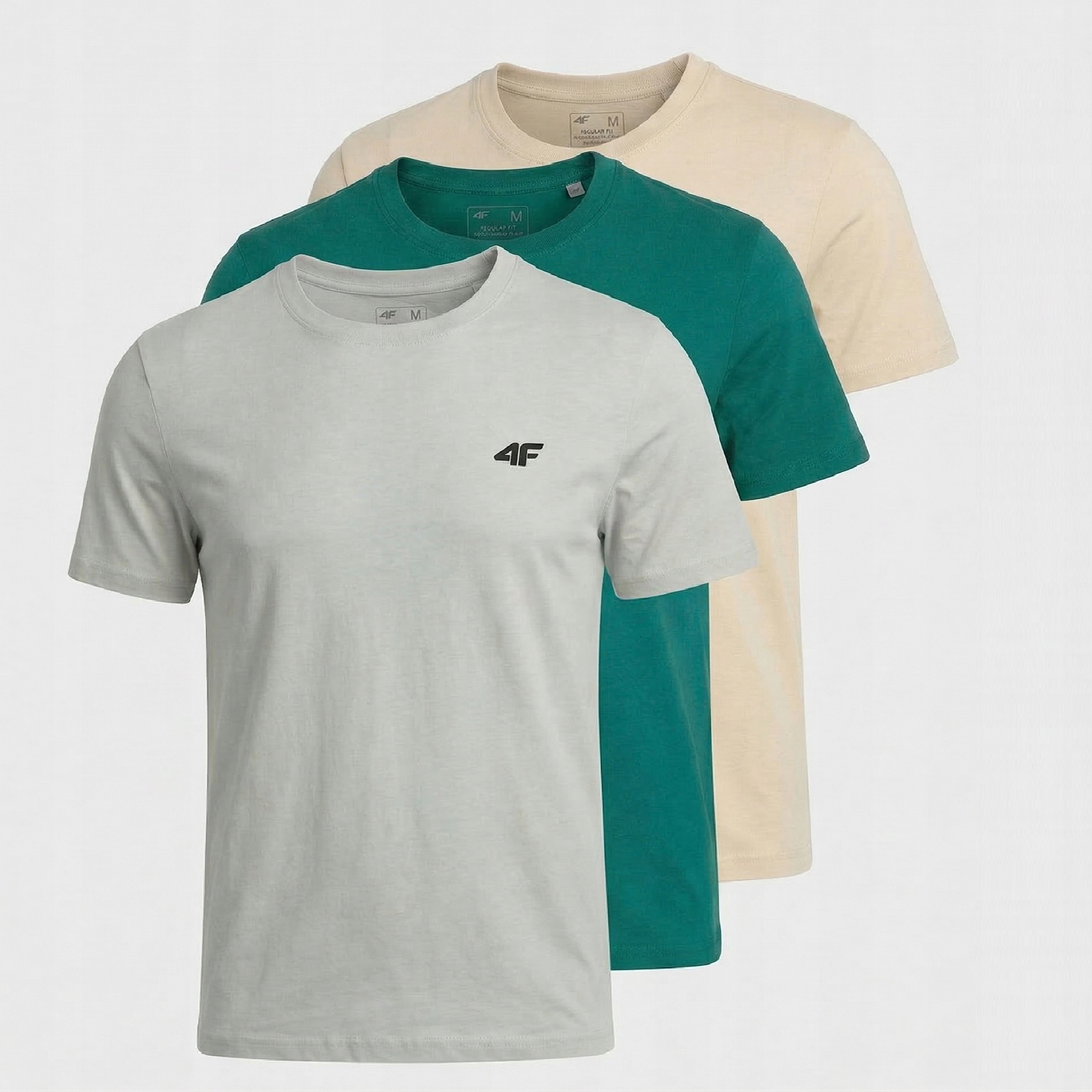 Pánské Tričko 4F Tričko Limitovaná Sada 3 Kusů M3948 SS26