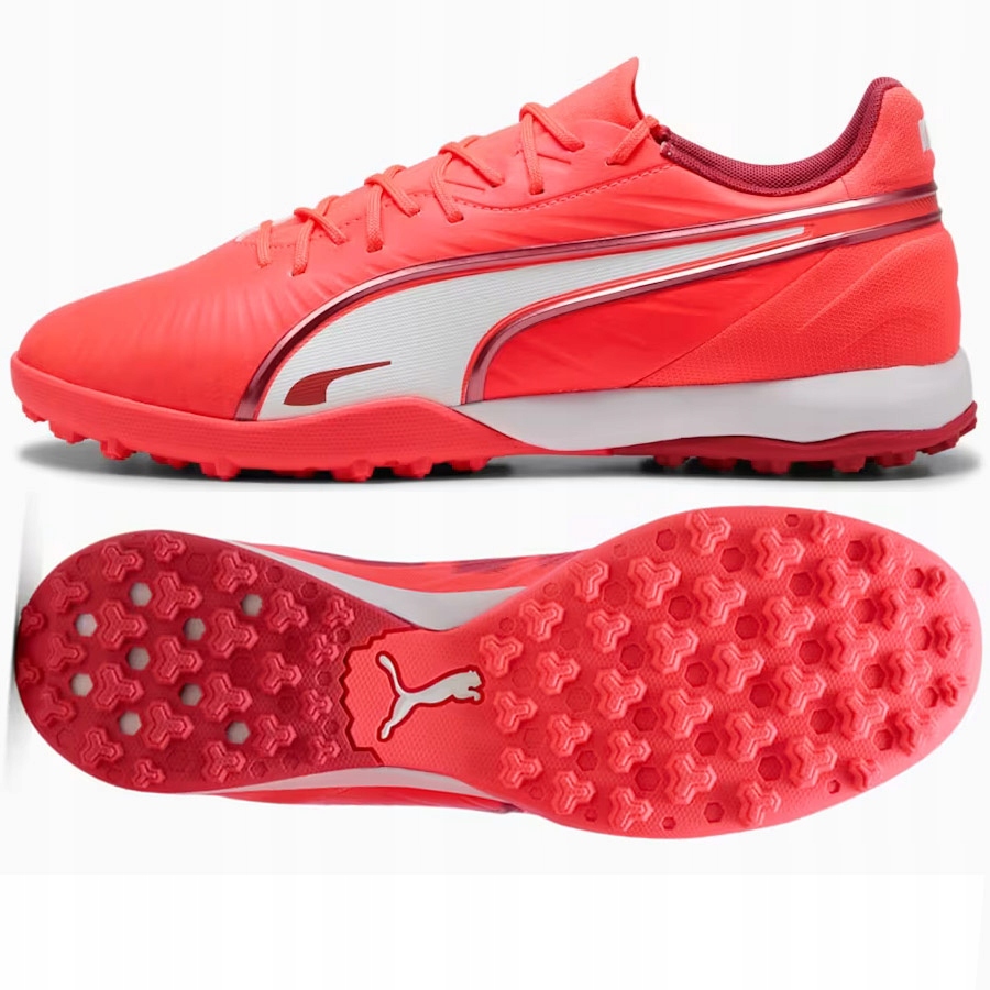 Puma King Match Tt (42,5) Pánské turfové boty červená
