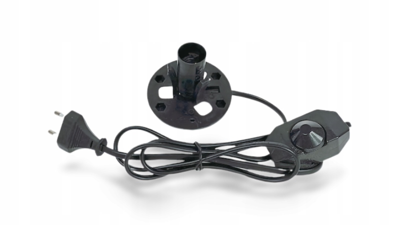 

przewód, kabel do lampy solnej gwint E14, 1,5m