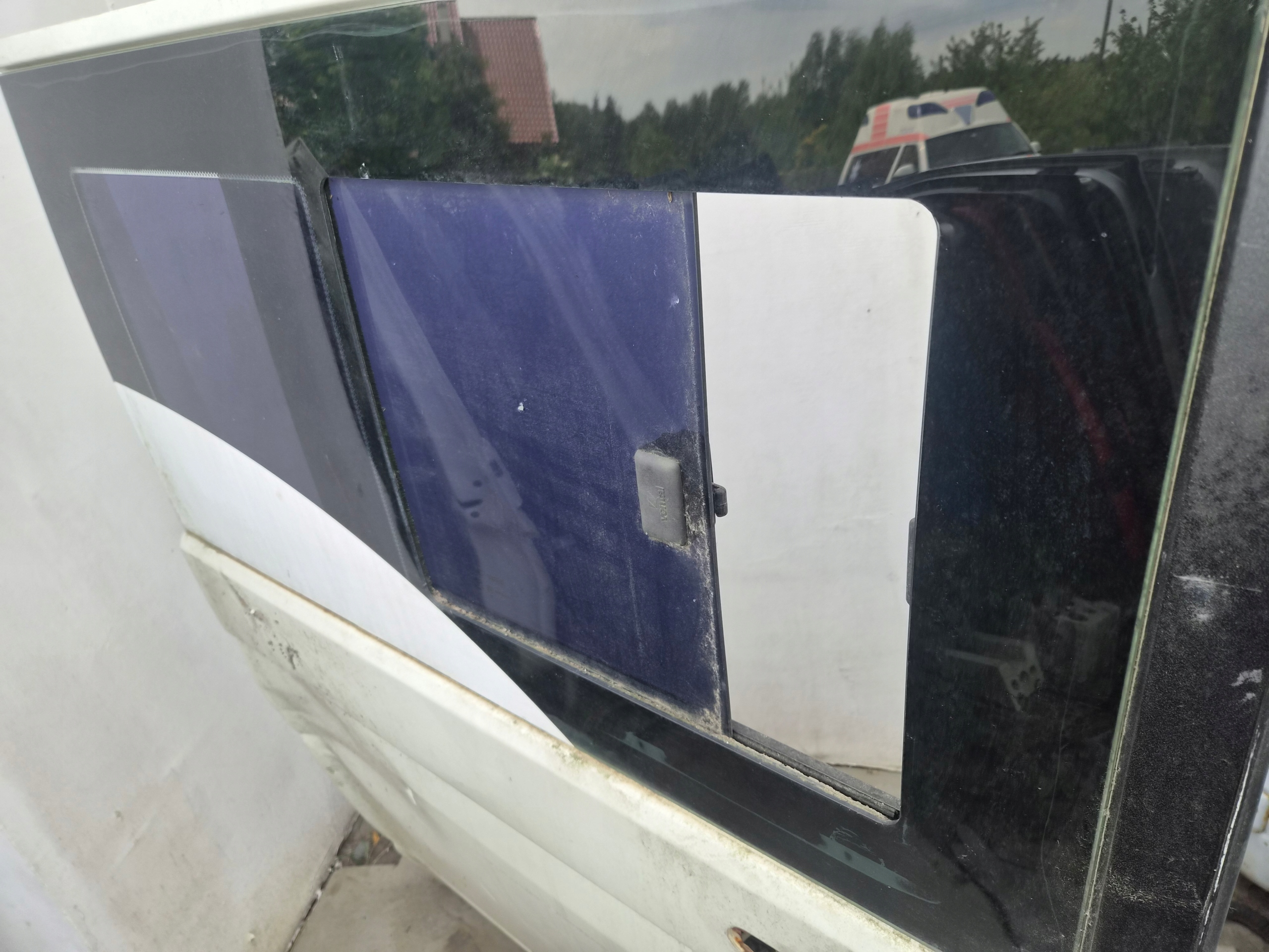 door sliding VW T5 T5 lift side right biale damaged