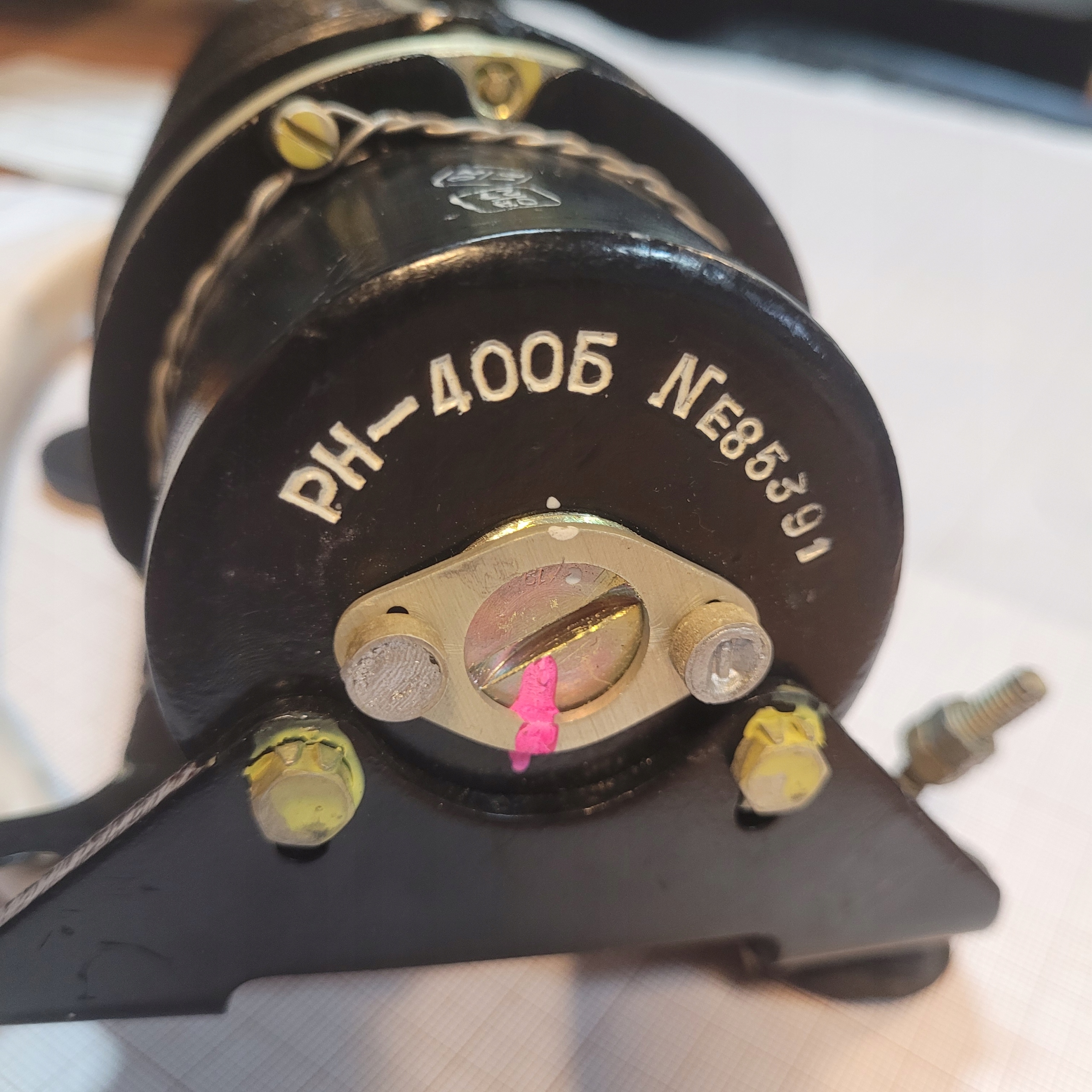 Reduktor węglowy do generatorów lotniczych рн-400Б rn-400B RADZIECKI R# Kod producenta рн-400Б rn-400B