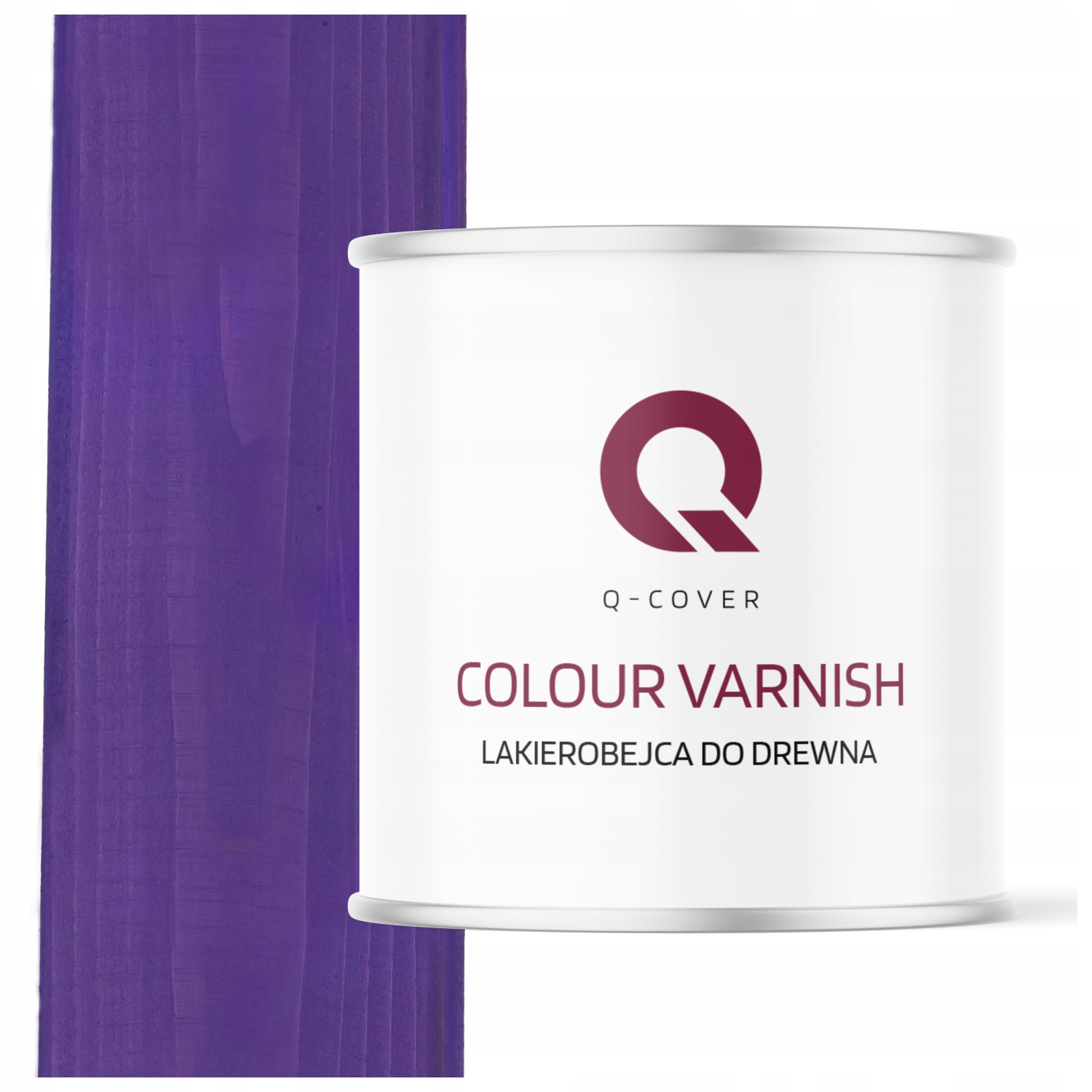 Lakovač Na Dřevo 3V1 Extra Lazura Polomatný Fialový 2,5 L Ochranný