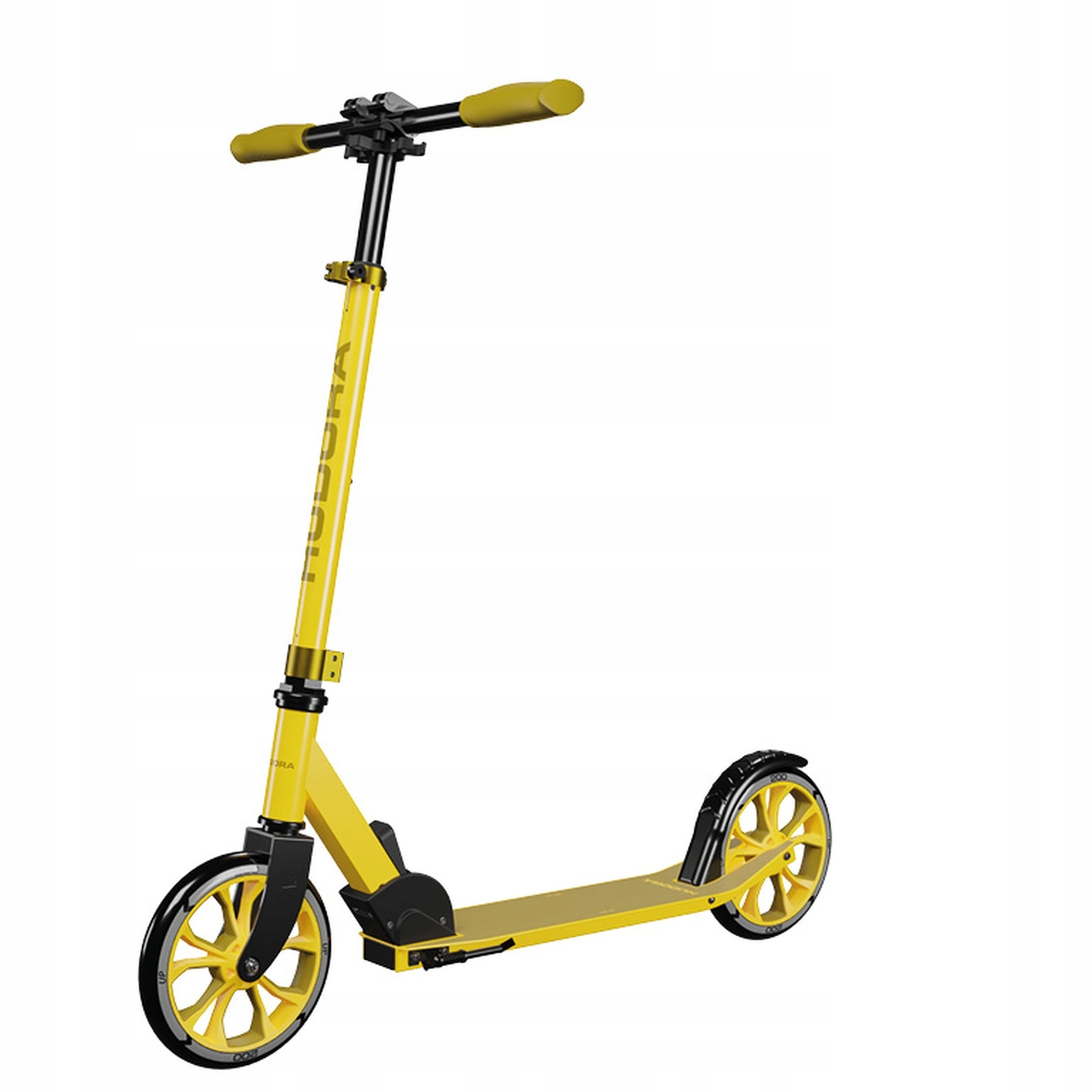 Hulajnoga Dla Dzieci I Młodzieży Hudora Bigwheel Up 200 Żółta