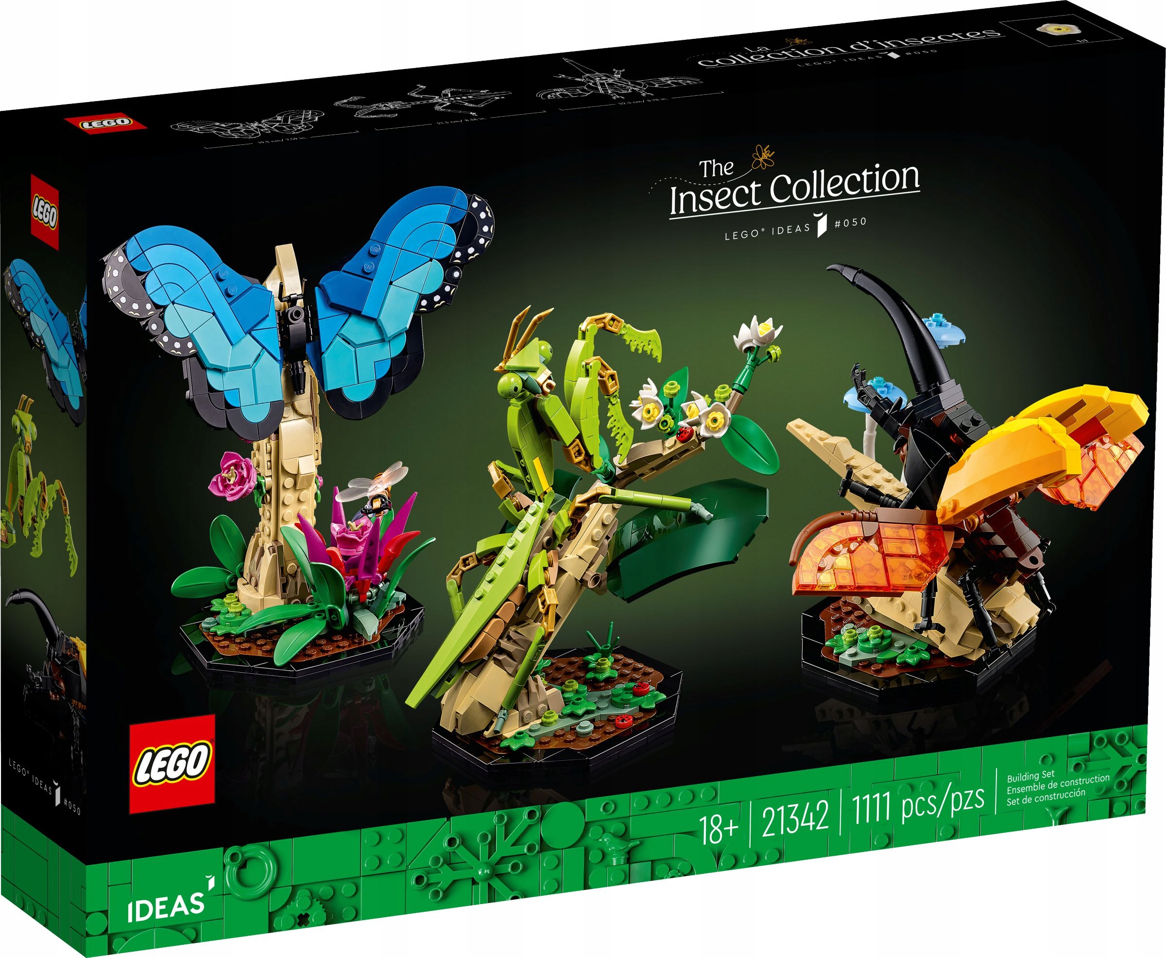 Lego 21342 Ideas – Sbírka Hmyzu
