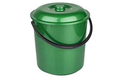 

West Wiadro plastikowe 14 L z pokrywą mix koloró