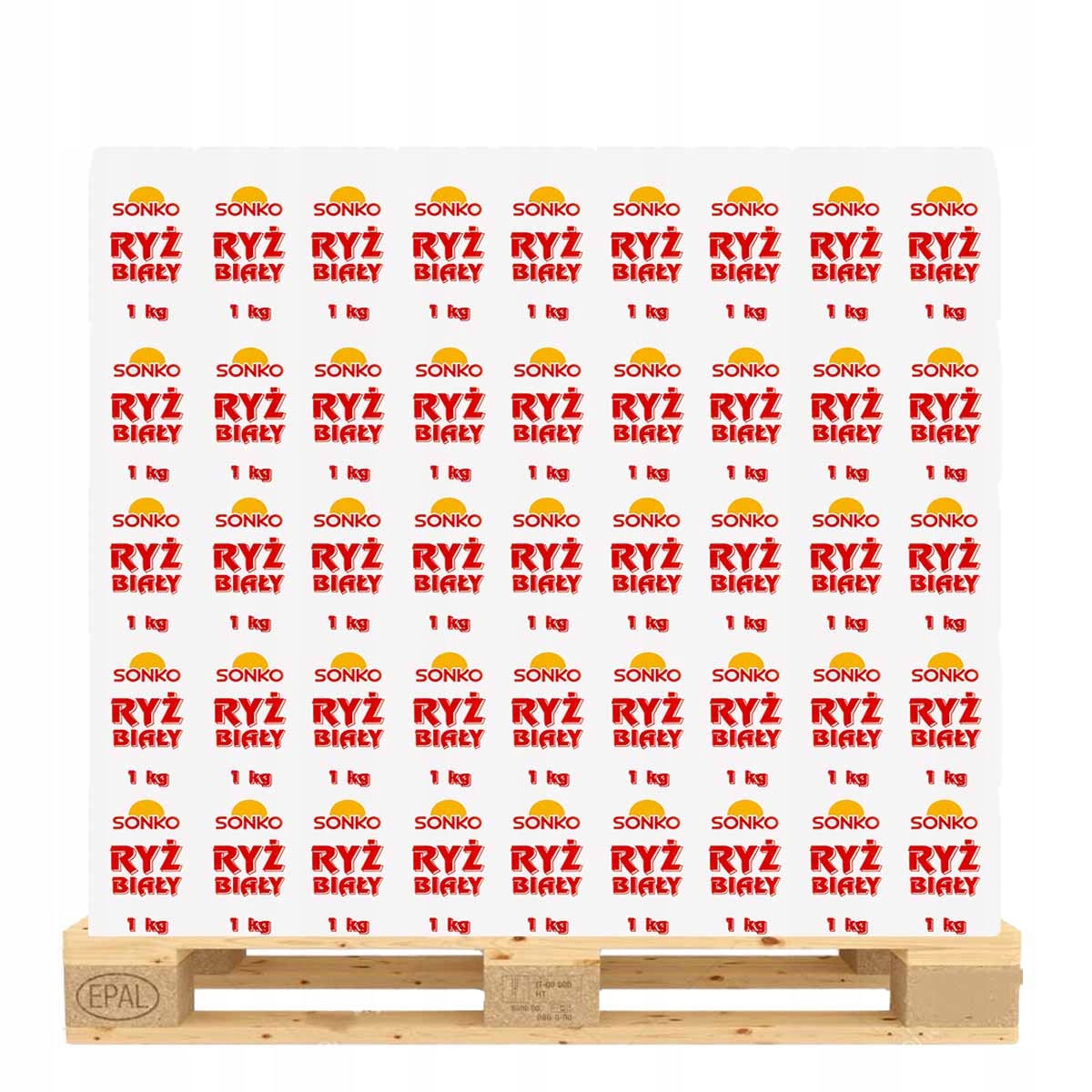 Sonko Ryż biały 1 kg x 720 sztuk Paleta