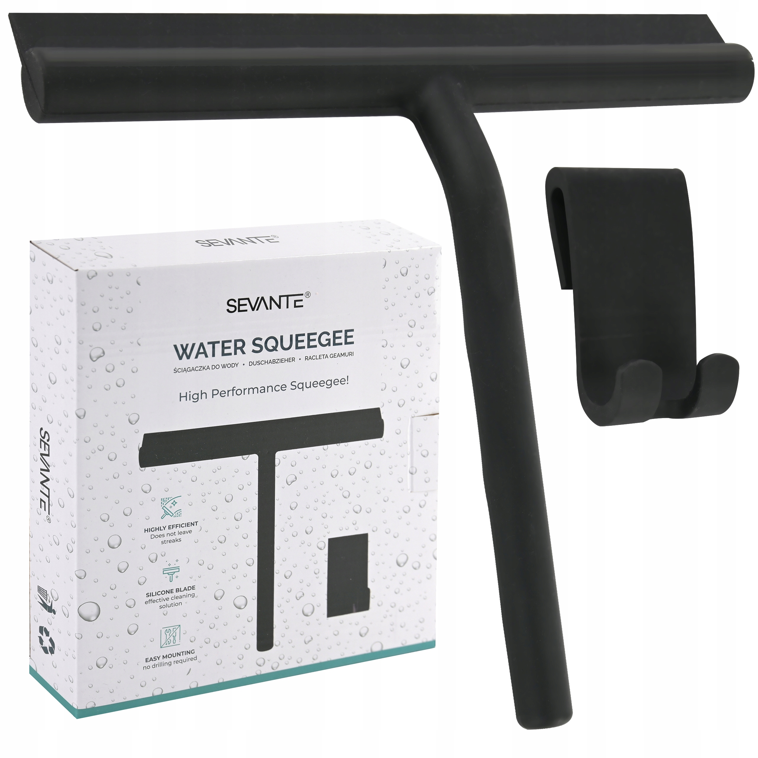 

Ściągaczka Do Wody Pary Szyb Kabin Luster Haczyk