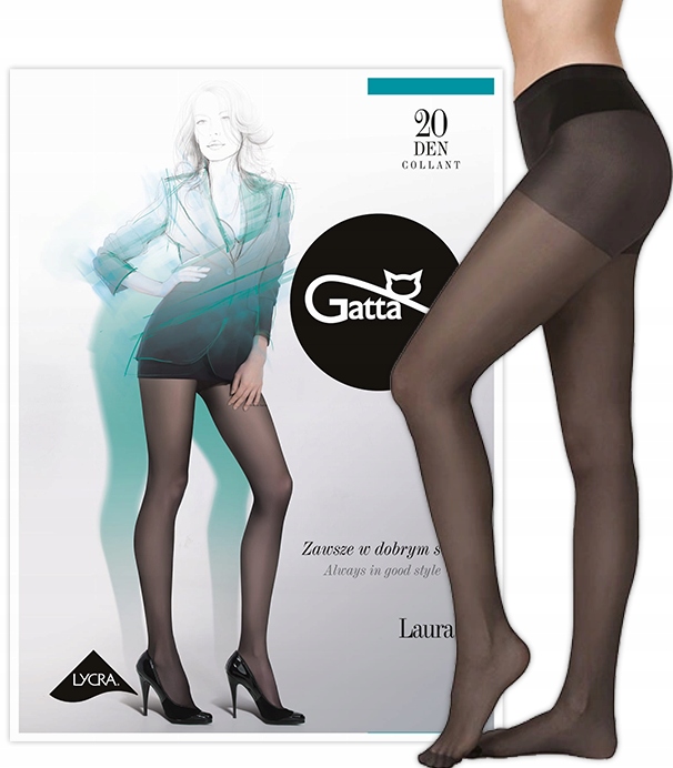 

Gatta Laura rajstopy 15 20 den Lycra r2