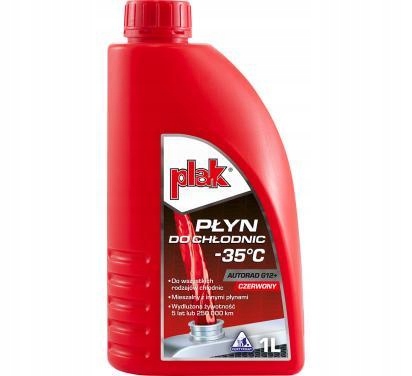 

Plyn Do Chlodnic Plak -35°C Czerwony 1L Atas