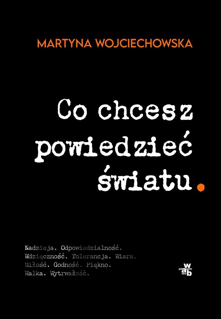 

Co Chcesz Powiedzieć Światu Martyna Wojciechowsk..
