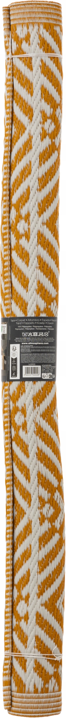 DYWAN ZEWNĘTRZNY NA TARAS BALKON MATA WODOODPORNA POMARAŃCZOWA 120 x 180 Rodzaj mata