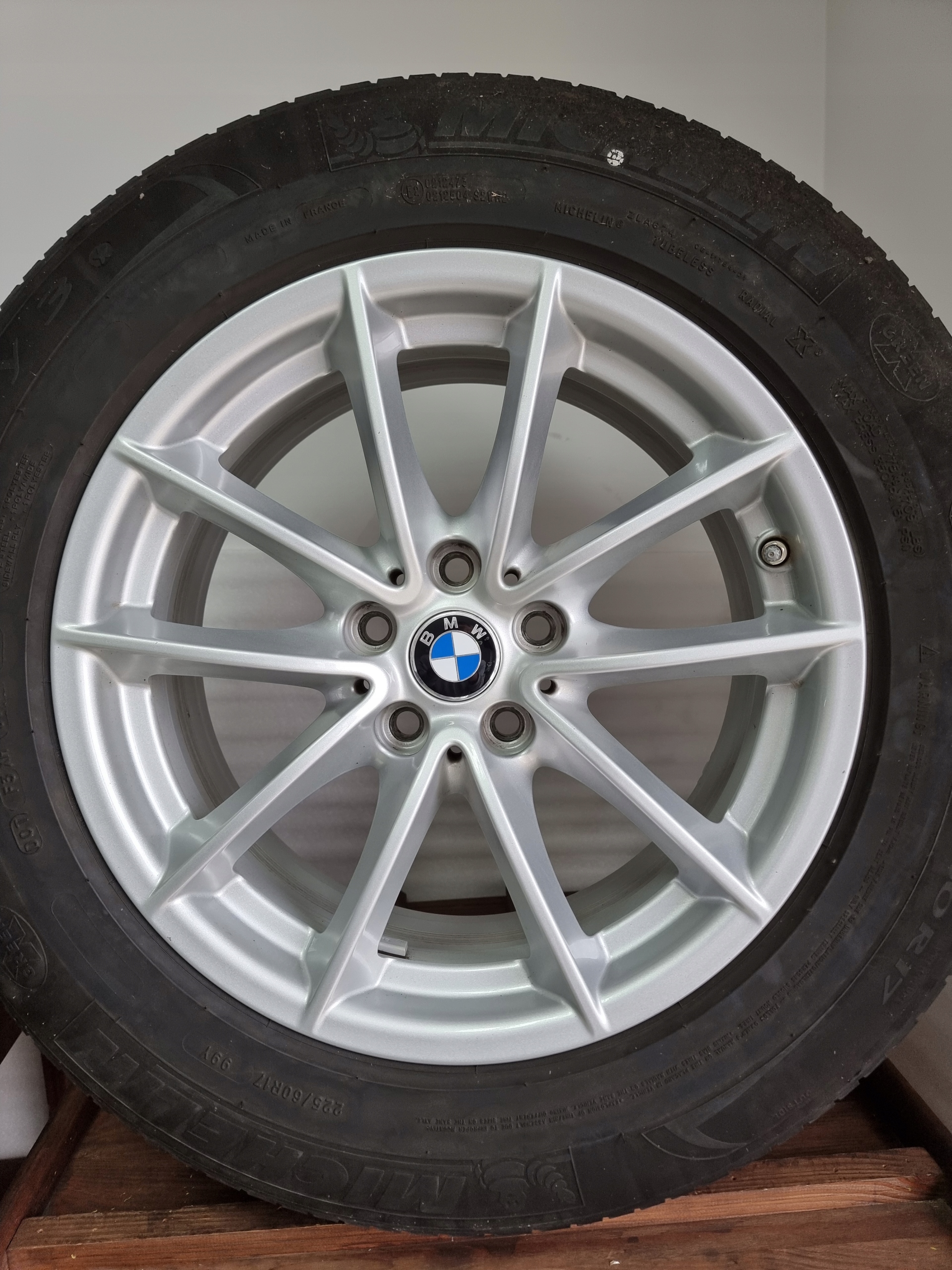 Koła BMW Serii 7 G11 G12 17 LATO Michelin 2014r Rozstaw śrub 5x112
