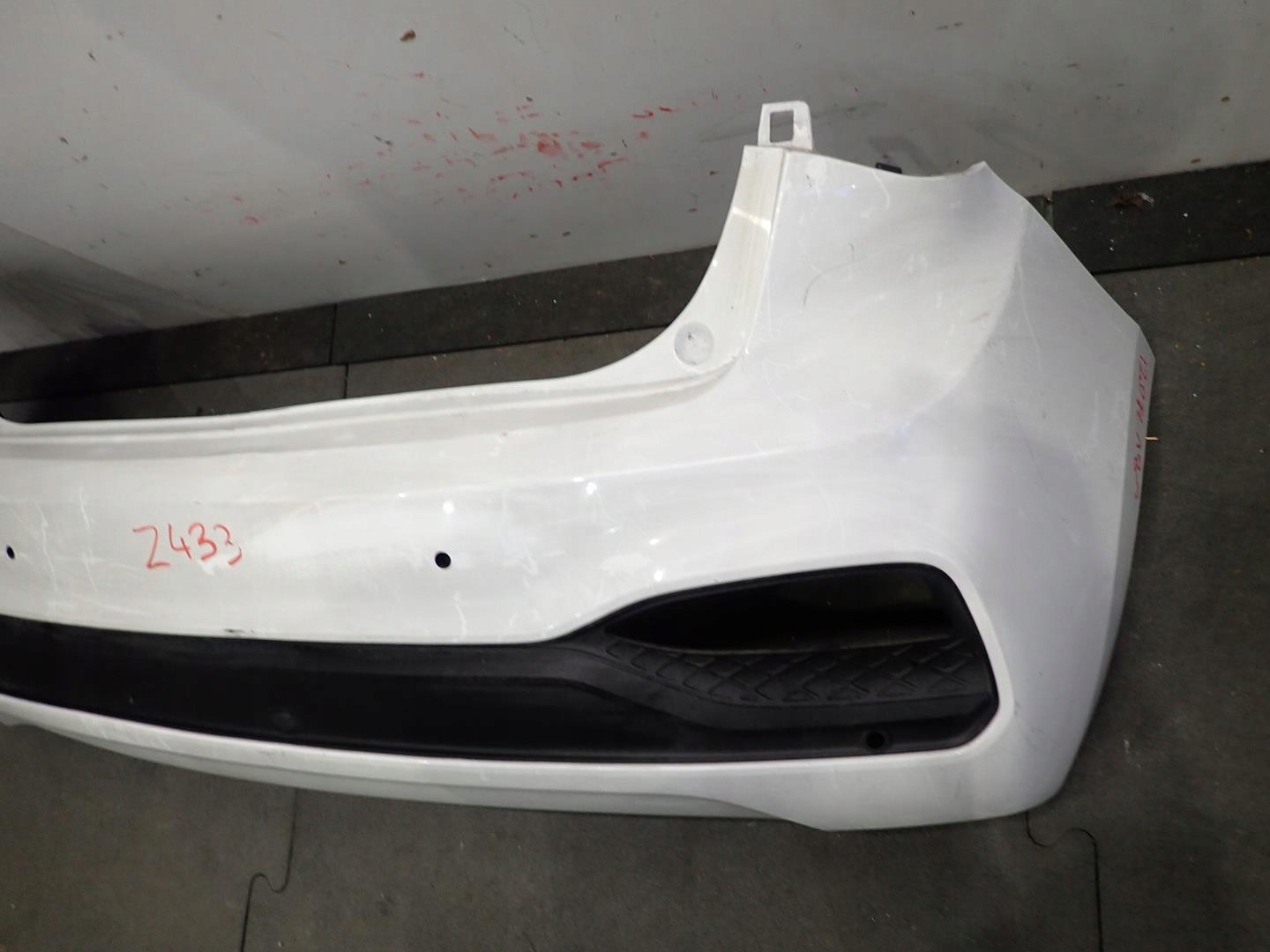 bumper rear part rear HYUNDAI I20 II LIFT 2018