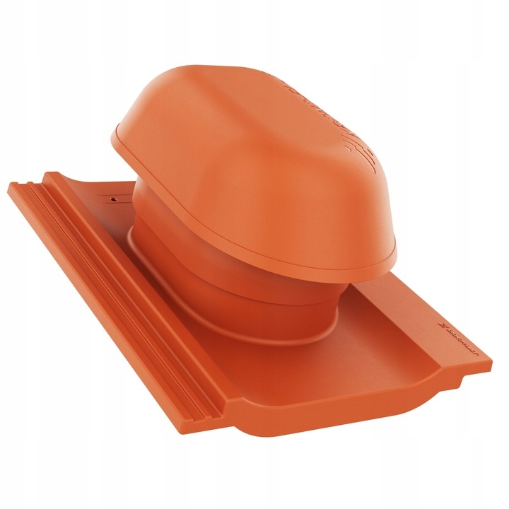 WYWIETRZNIK SANITARNY DO DACHÓWKI 125 CREATON KIOTO Czerwona Planar