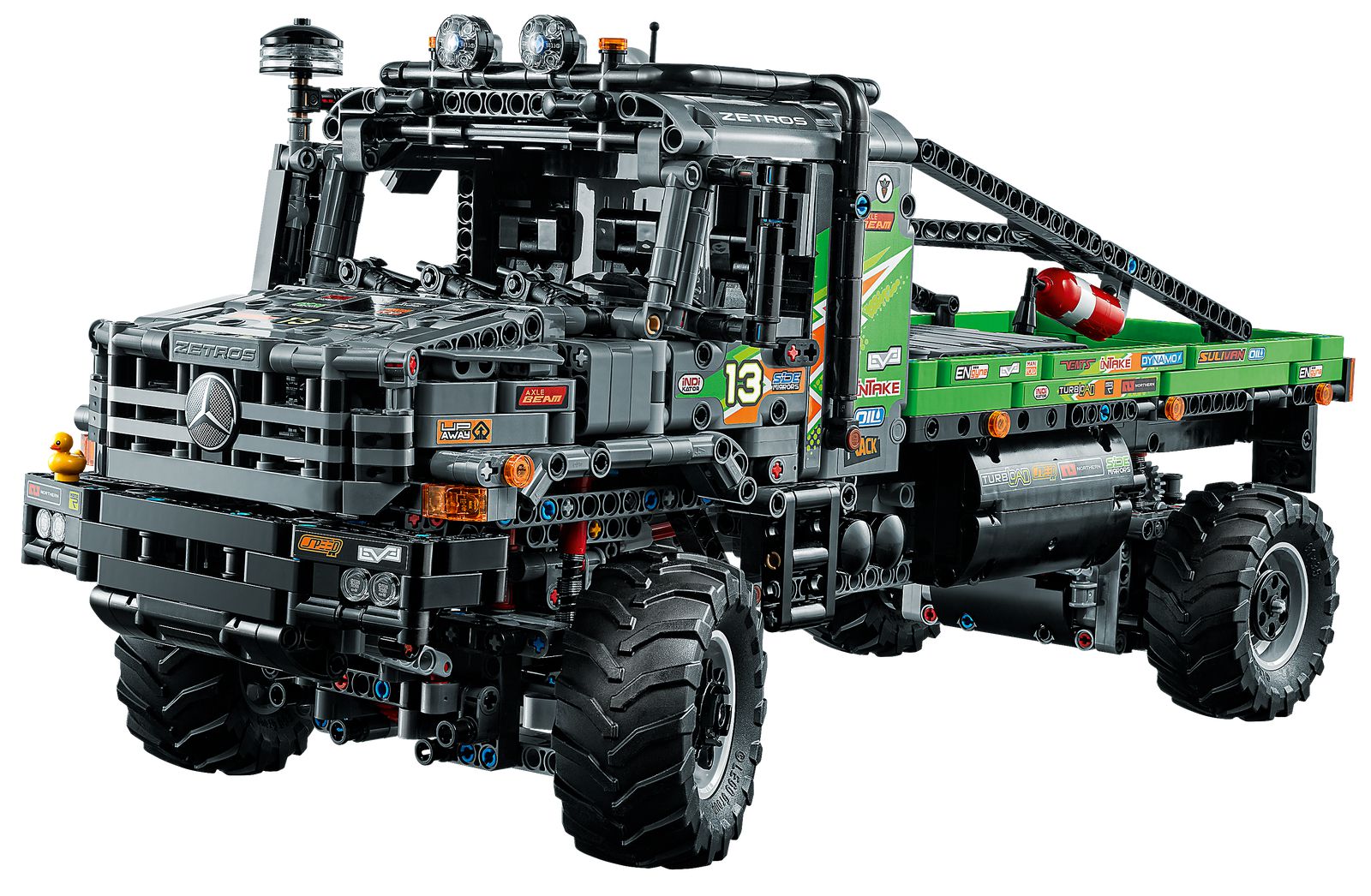 Lego Technic 42129 Nákladní vozidlo Mercedes-Benz Zetros s pohonem 4 kol