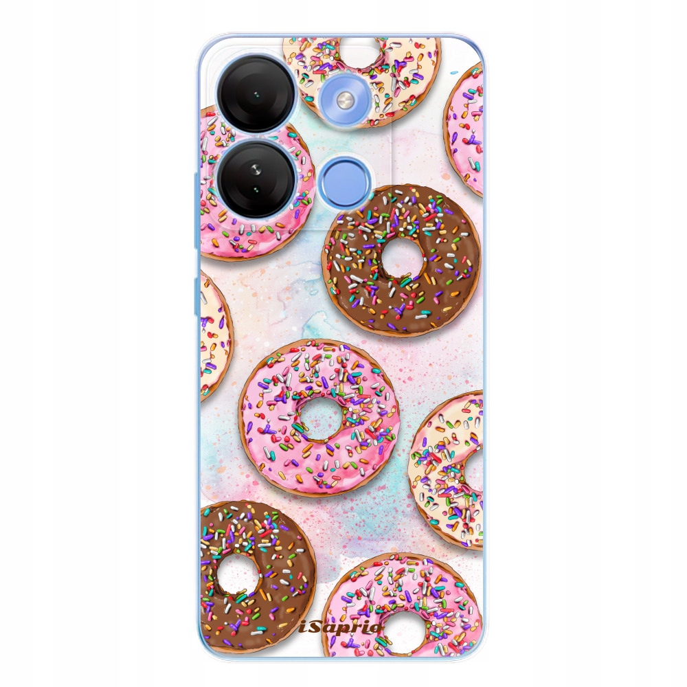 Silikonowe etui iSaprio Donuts 11 do Infinix Smart 7