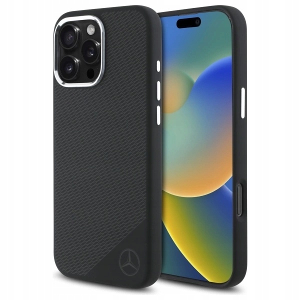 Mercedes MEHMP16L23SUGDK iPhone 16 Pro 6.3" černý/black hardcase Silico