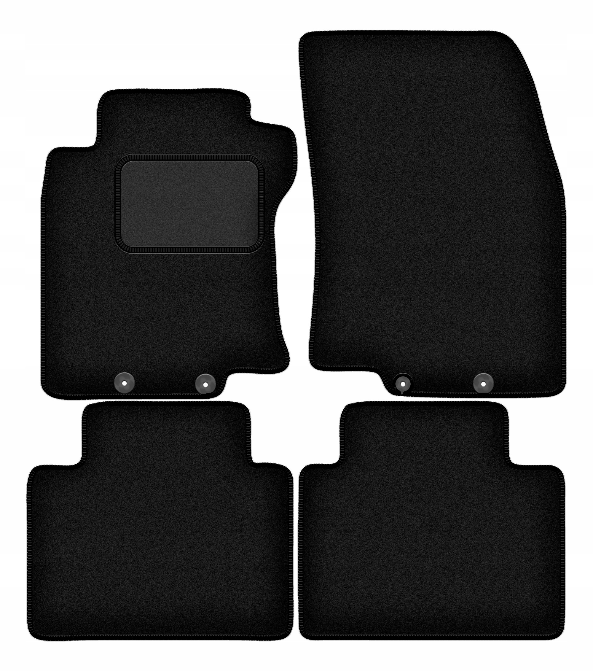 velurové autokoberce pro vůz Nissan X-Trail III T32 Fl Suv (2017-2021)