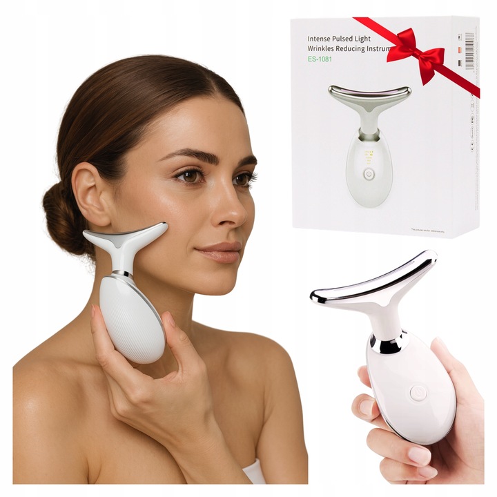 Masażer Liftingujący Do Twarzy Szyi Soniczny Do Ujędrniania Ems Wibracyjny