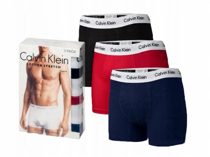 

Bokserki Męskie Calvin Klein 3pak Roz. S