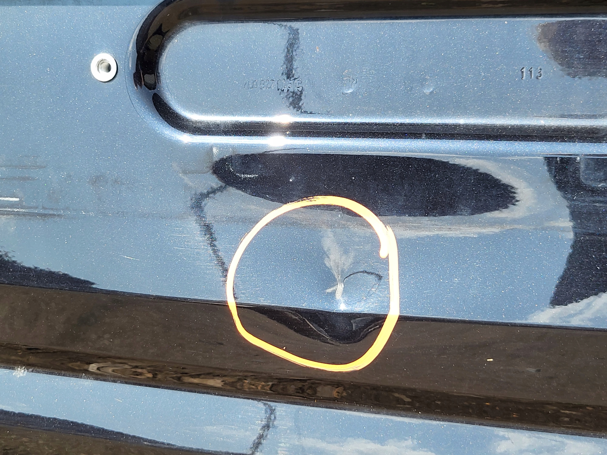 boot door rear boot EMBLEMAT VW CARAVELLE MULTIVAN VI T6 OE black