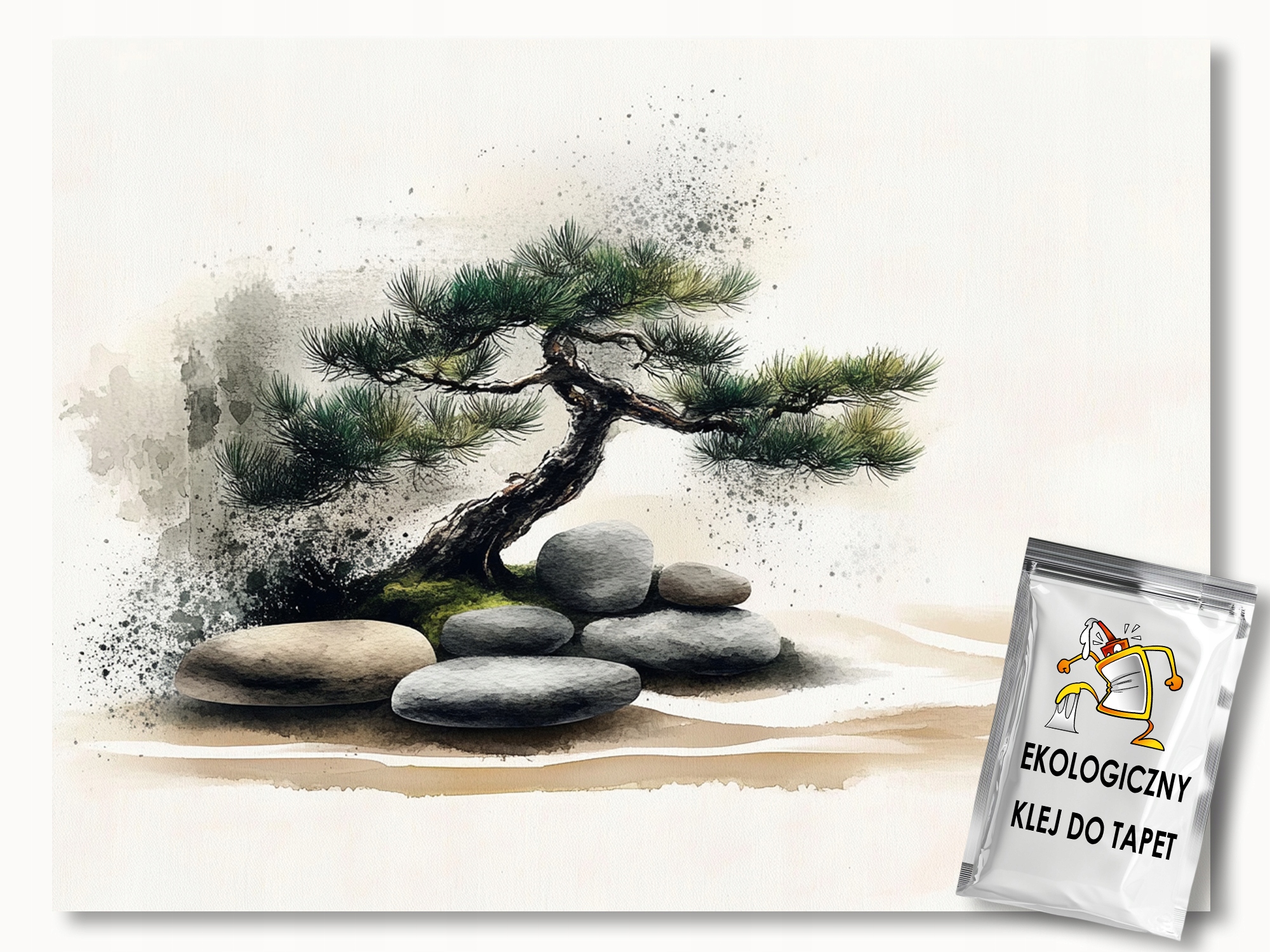Fototapeta Flizelina Asie Japonsko Zahrada Zen Bonsai Harmonia 350x250 110g