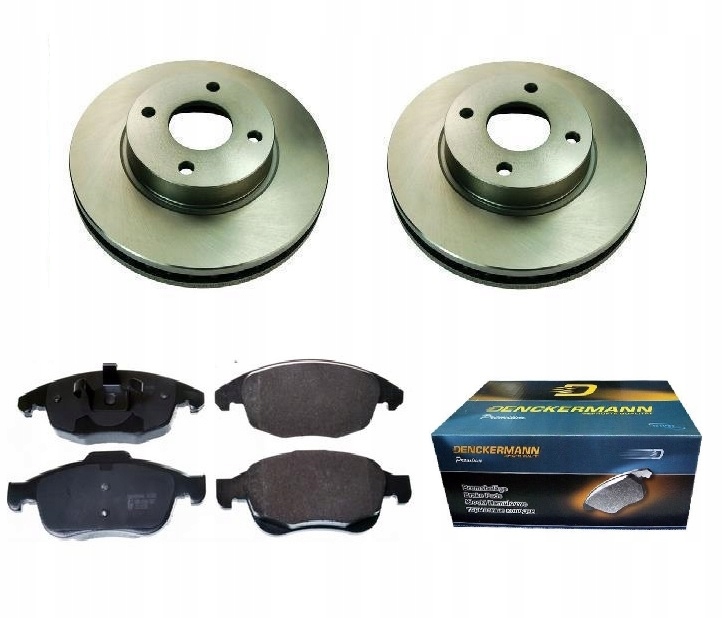 Kotouče Kostky Peugeot Partner Tepee 5008 Přední 283