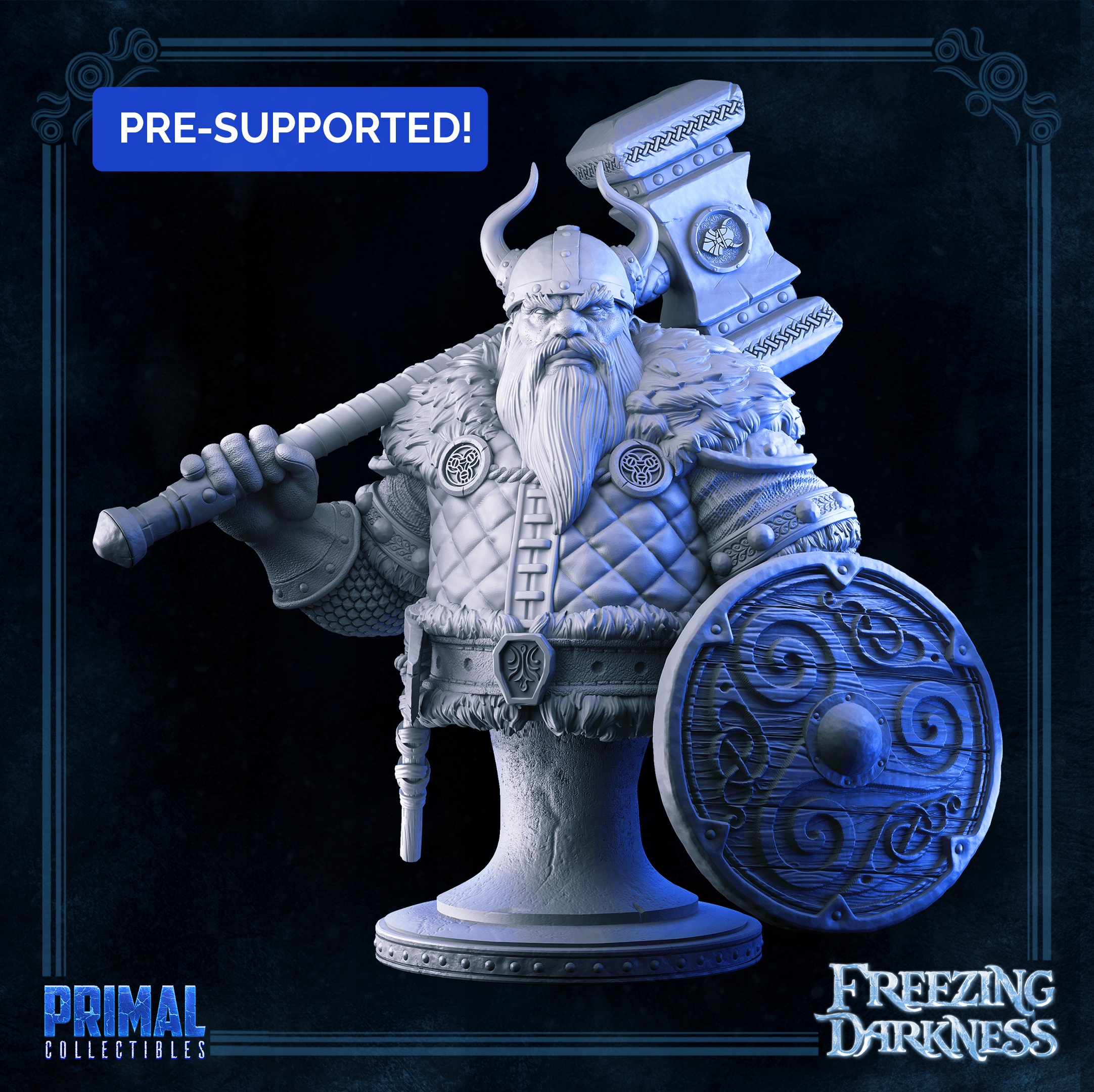 Sběratelské předměty Primal Busta trpaslíka Argos