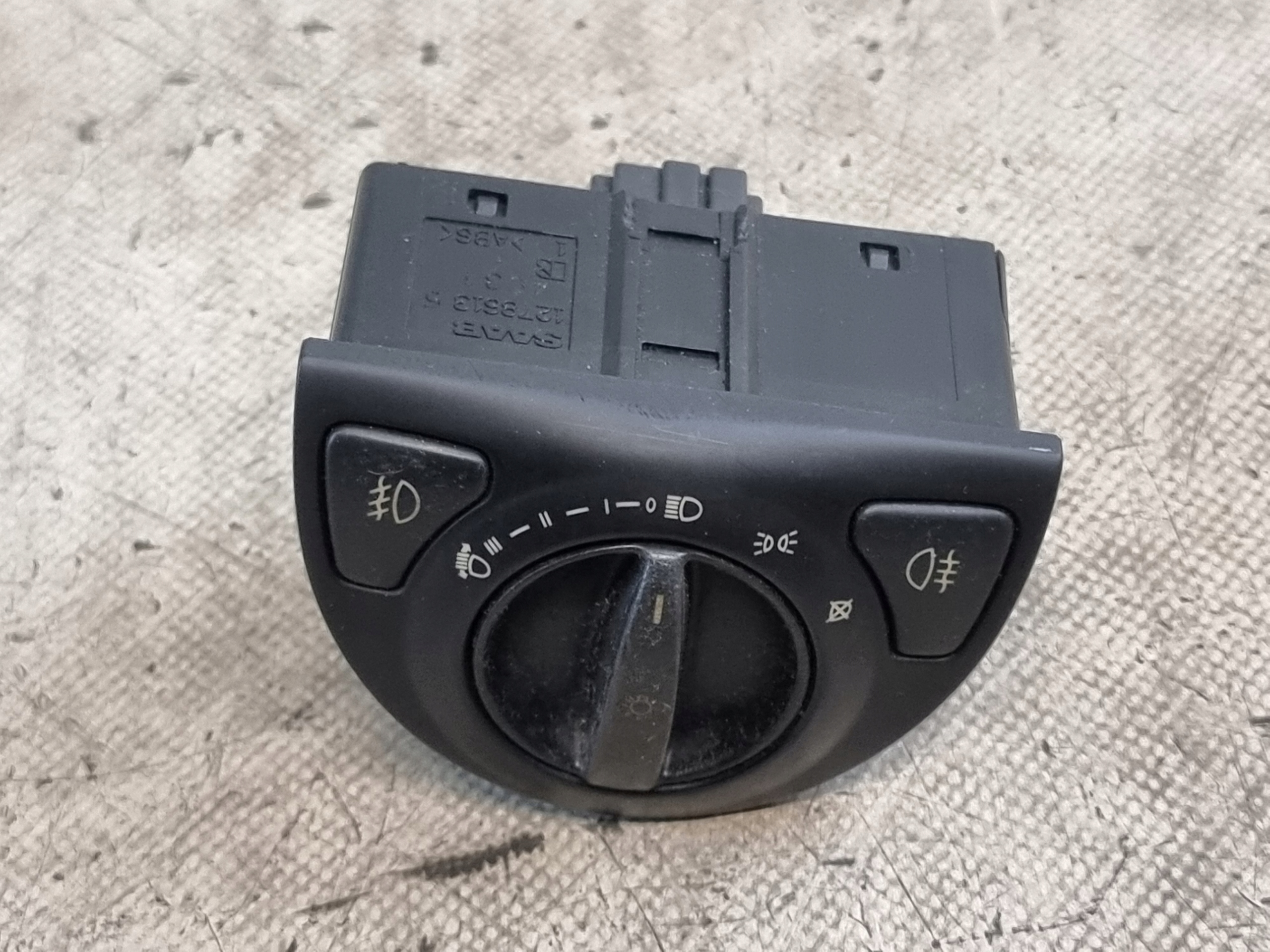 switch light switch OE 1278613 SAAB 9-3 II UK 04r
