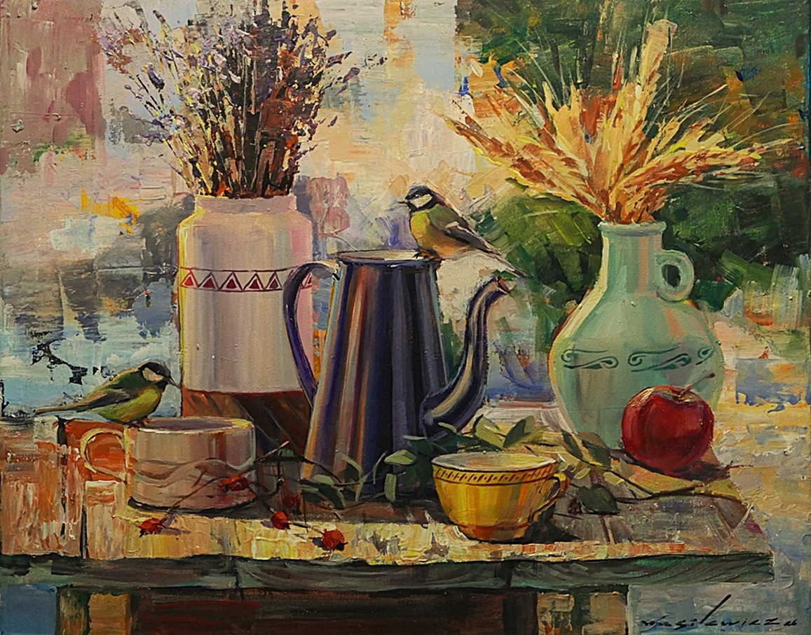 Wasilewicz SPRING THAW obraz olejny