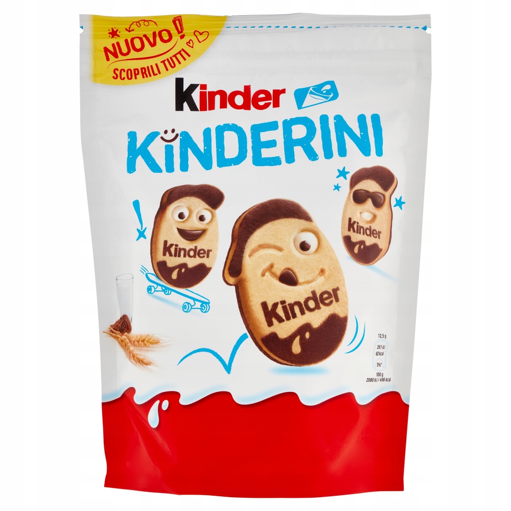 Levně 3x sušenky pro děti Kinderini 250 g Ferrero