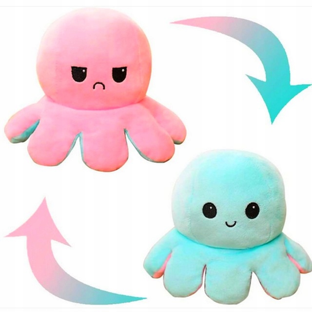 

Duża Ośmiornica Dwustronna maskotka pluszowa 60cm