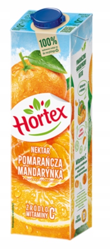 Hortex Nektar pomeranč mandarinka 6 x 1 l