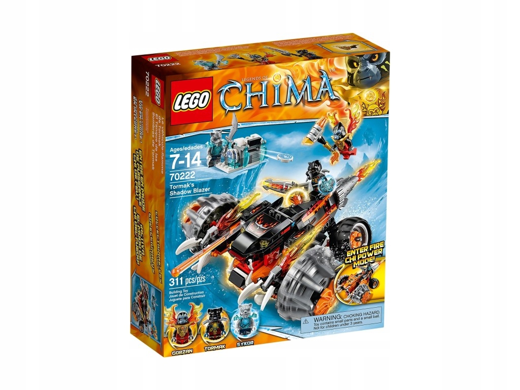 Lego Legends of Chima 70222 Tormakovo vozidlo Nové
