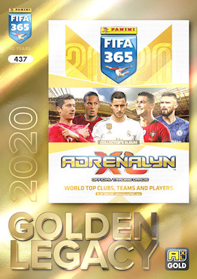 2025 Panini Adrenalyn XL Fifa 365 437 Golden Legacy 2020