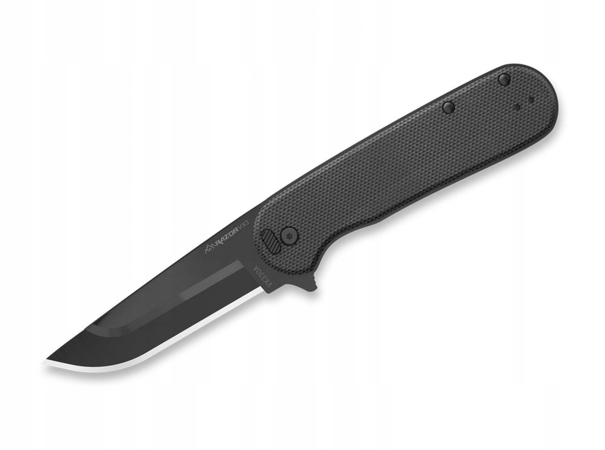 Nůž Outdoor Edge Razor VX3 Edc Černý G10 Ocel 420J2 190 g