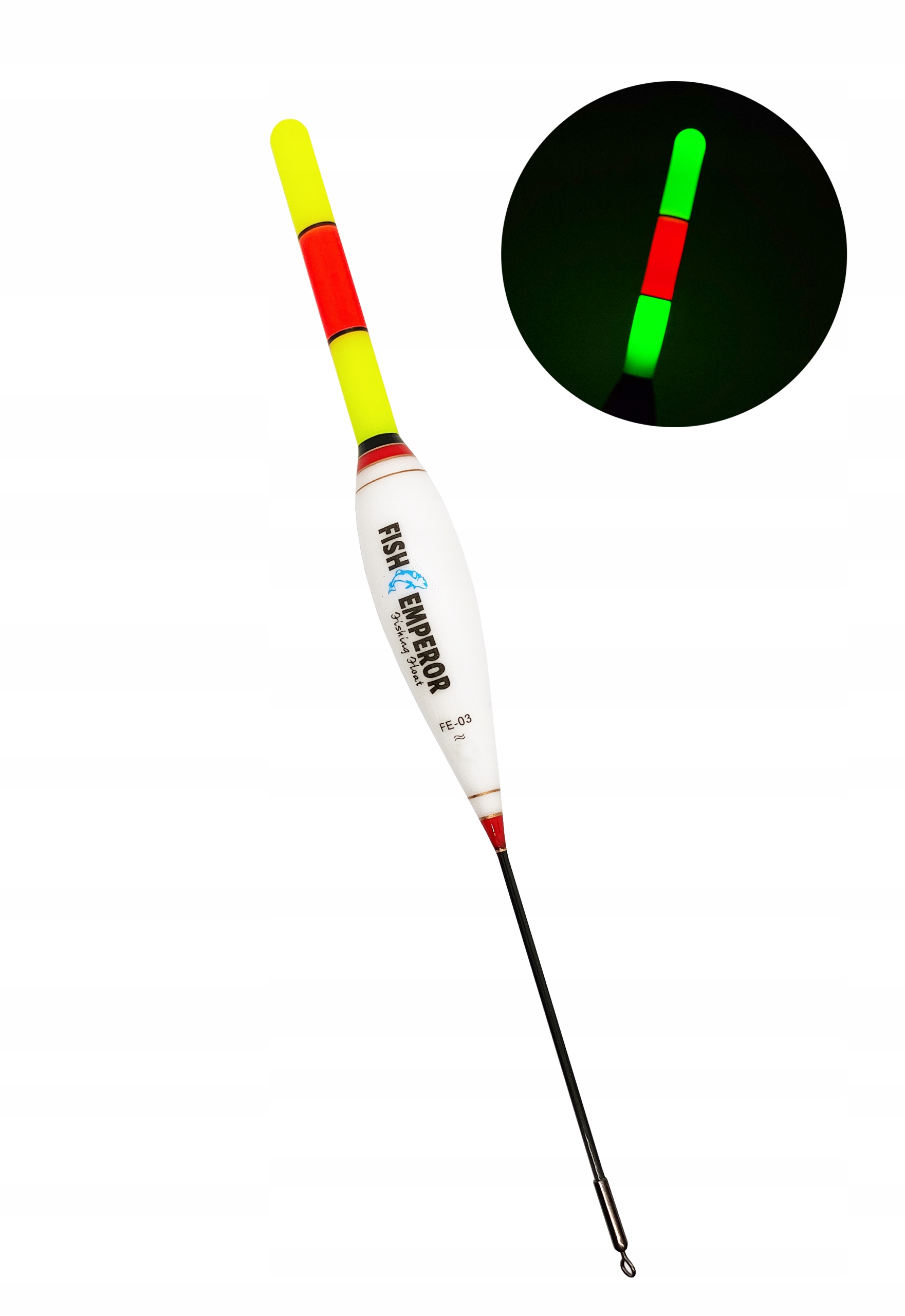 Spławik Led 13g Przelotowy gruba antenka 19cm bateria