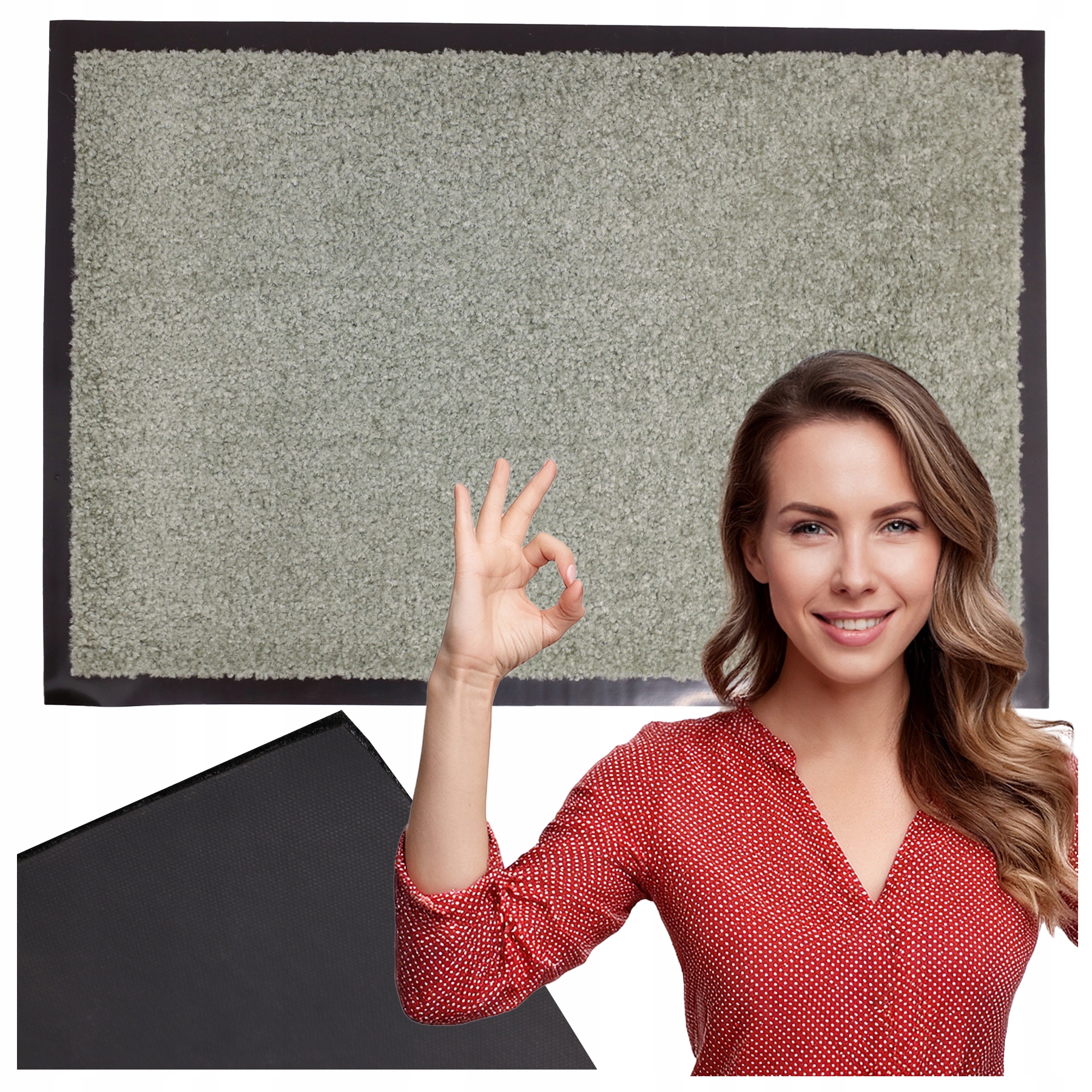 Rohožka pod vchodové dveře 90x150 běhoun vnější gumová rohož velká